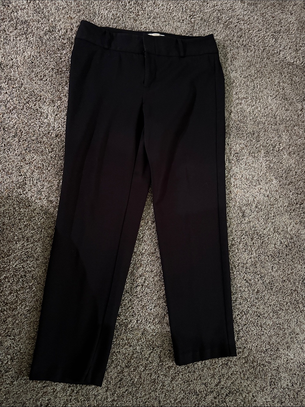 MICHAEL Michael Kors Black Straight-Leg Dress Pants